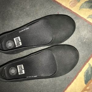 Fitflop Slip On Black Size 7